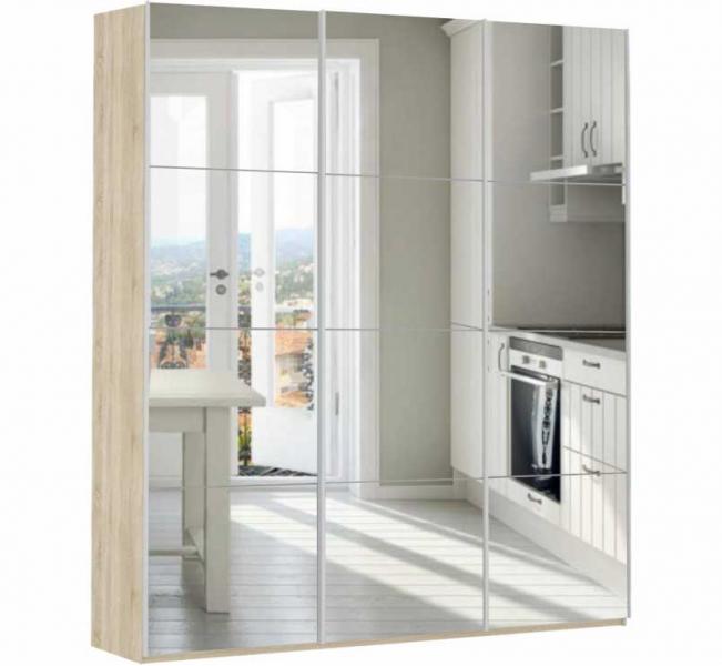 Sliding wardrobe Prime 3 Sonoma