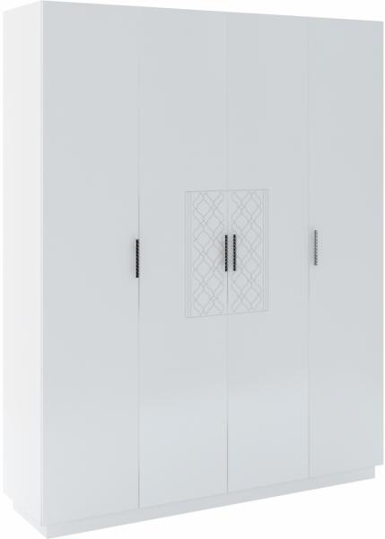 M21 Cabinet (4 doors) white textured